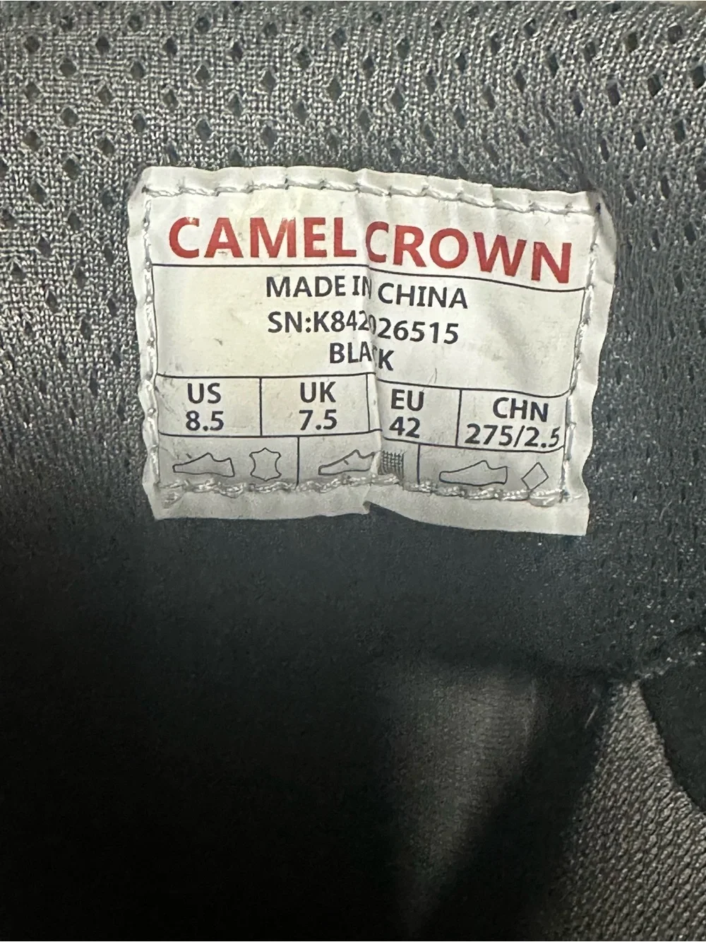 Camel Crown rugged black